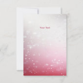 Little Fairy Floral Dank je wel kaart (Achterkant)