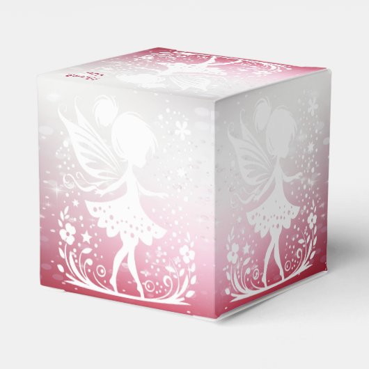Little Fairy Floral Favoriet Box Bedankdoosjes (Achterkant)
