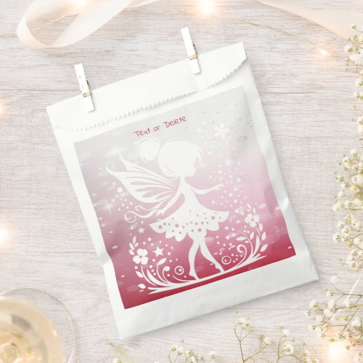 Little Fairy Floral Favoriete Tassen Bedankzakje (Geknipt)