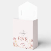 Little Fairy Floral Garden First Birthday  Bedankdoosjes (Geopend)