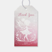 Little Fairy Floral Gift Label Cadeaulabel (Achterkant)