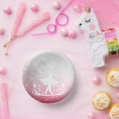 Little Fairy Floral Paper Bowl Papieren Kommen (Feest)