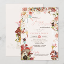 Little Fairy Garden Bloom Baby Girl Shower