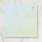 Little Fairy is on the way Baby shower Bedankjes Labels (Achterkant)