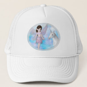 Little Fairy met Unicorn-Design Trucker Pet