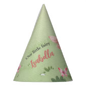 Little Fairy Pink Castle Butterfly Any Age Feesthoedjes (Links)