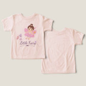 Little Fairy Toddler T-shirt (Ontwerp Voorkant & Achterkant)