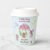 Little Fairy Whimsical Baby Shower Papieren Bekers (Voorkant)