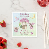 Little Fairy Whimsical Baby Shower Servet (Insitu)