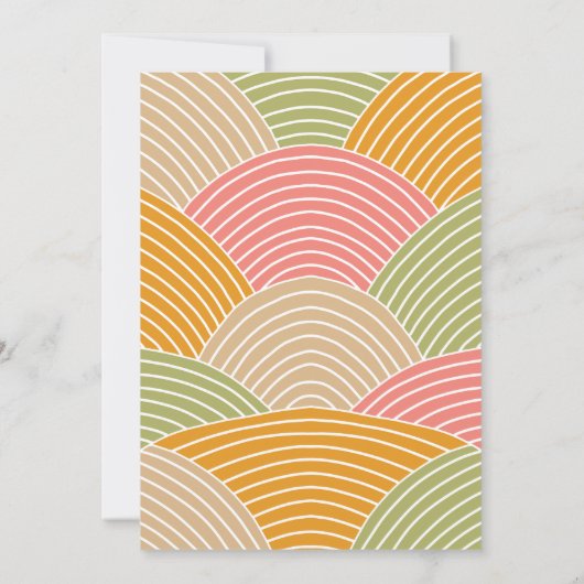 Little Farmer Harvest Scarecrow 1e verjaardag Kaart (Achterkant)