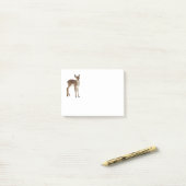 Little Fawn Post-it® Notes (Op bureau)