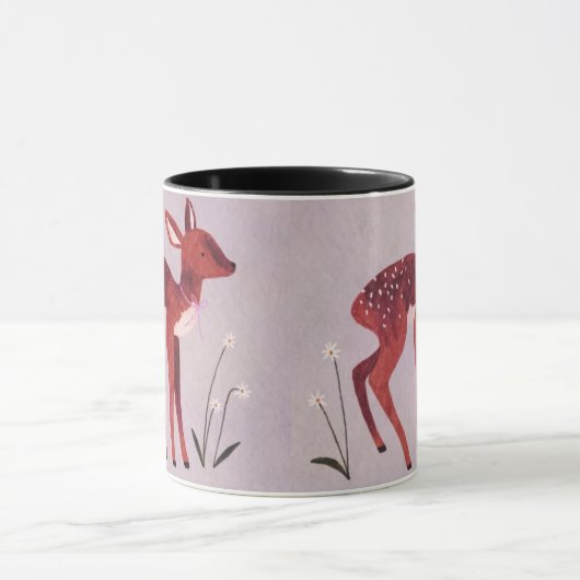 Little Fawn Whimsical Mug Mok (Midden)
