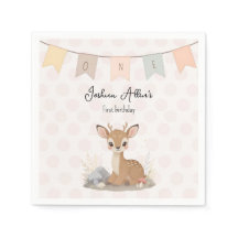 Little Fawn Woodland Eerste Verjaardag