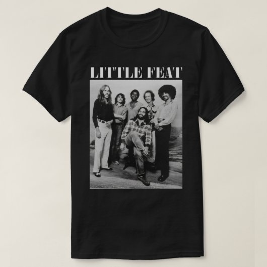 Little Feat rock and roll music T-shirt (Design voorkant)