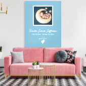 Little Feet Baby Memorial Foto Canvas Afdruk (Insitu (Woonkamer))