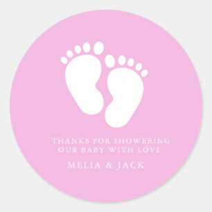 Little Feet Minimalist Neutral Baby sticker