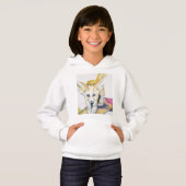 Little Fennec Fox Hoodie (Voorkant volledig)