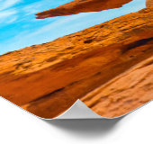 Little Finland Red Rock-sculpturen Poster (Hoek)