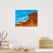 Little Finland Red Rock-sculpturen Poster (Keuken)