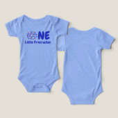 Little Firecracker 1st Birthday (Ontwerp Voorkant & Achterkant)
