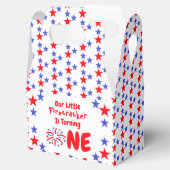 Little Firecracker 1st Birthday Bedankdoosjes (Geopend)