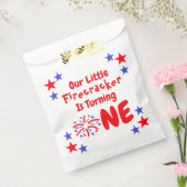 Little Firecracker 1st Birthday Bedankzakje (Gezegeld)