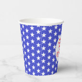 Little Firecracker 1st Birthday Papieren Bekers (Rechts)