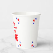 Little Firecracker 1st Birthday Papieren Bekers (Links)