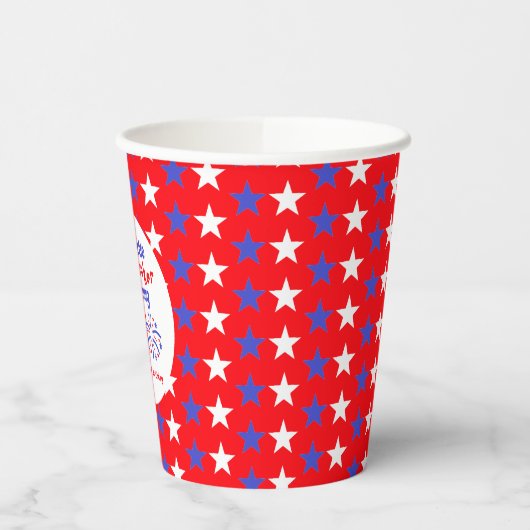 Little Firecracker 2e verjaardag Papieren Bekers (Links)