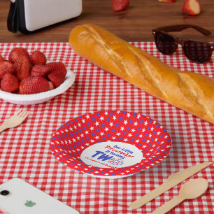 Little Firecracker 2e verjaardag Papieren Kommen
