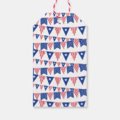 Little Firecracker 4 juli 1e verjaardag Cadeaulabel (Achterkant)