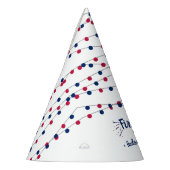 Little Firecracker 4 juli 1e verjaardag Feesthoedjes (Links)