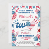 Little Firecracker 4 juli 2e verfeestdag Kaart (Voorkant)