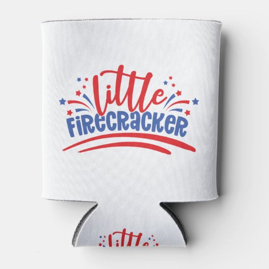 Little Firecracker 4 juli Blikjeskoeler (Voorkant)