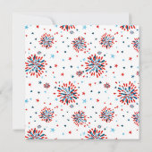 Little Firecracker 4th van juli Dank u kaart (Achterkant)