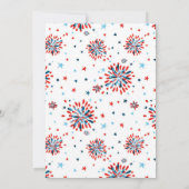 Little Firecracker 4th van juli Dank u kaart (Achterkant)