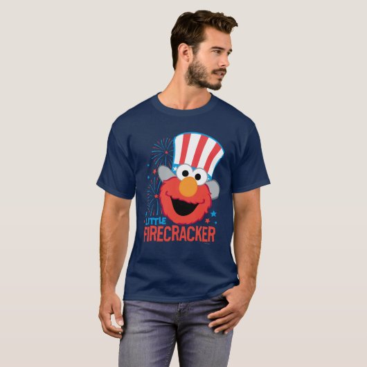 Little Firecracker Elmo T-shirt (Voorkant volledig)