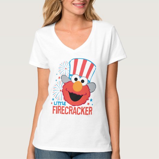 Little Firecracker Elmo T-shirt (Voorkant)