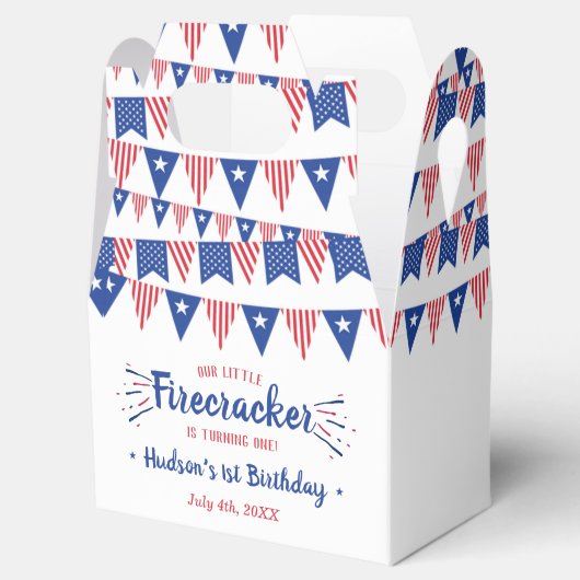 Little Firecracker op 4 juli 1991 Bedankdoosjes (Geopend)