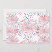 Little Firecracker op 4 juli 1991 foto van de eers Bedankkaart (Achterkant)