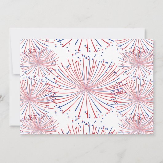 Little Firecracker op 4 juli 1991 foto van de eers Bedankkaart (Achterkant)