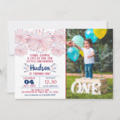 Little Firecracker op 4 juli 1991 foto van de eers Kaart (Voorkant)