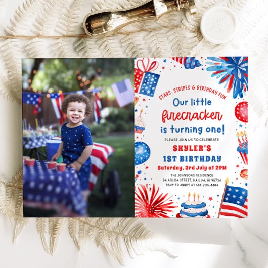 Little Firecracker op 4 juli 1991 Kaart