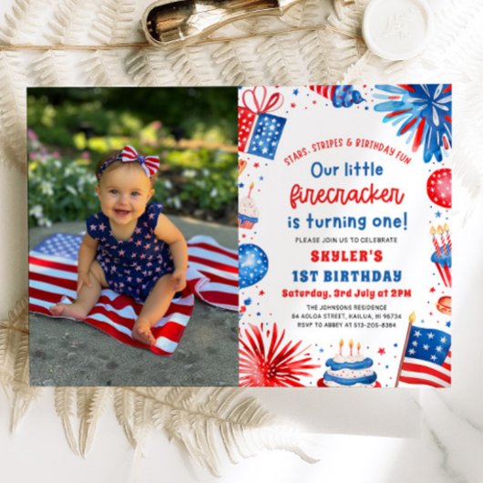 Little Firecracker op 4 juli 1991 Kaart