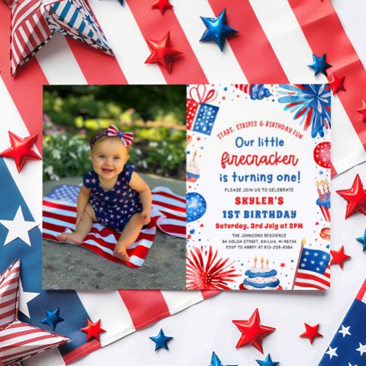 Little Firecracker op 4 juli 1991 Kaart