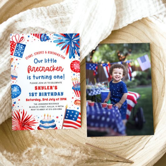 Little Firecracker op 4 juli 1991 Kaart