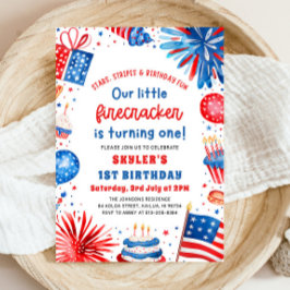 Little Firecracker op 4 juli 1991 Kaart