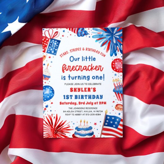 Little Firecracker op 4 juli 1991 Kaart