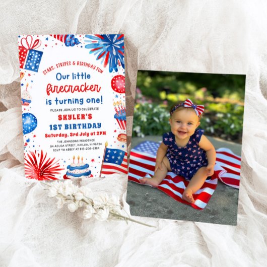 Little Firecracker op 4 juli 1991 Kaart