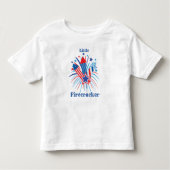 Little Firecracker op 4 juli Kinder Shirts (Voorkant)